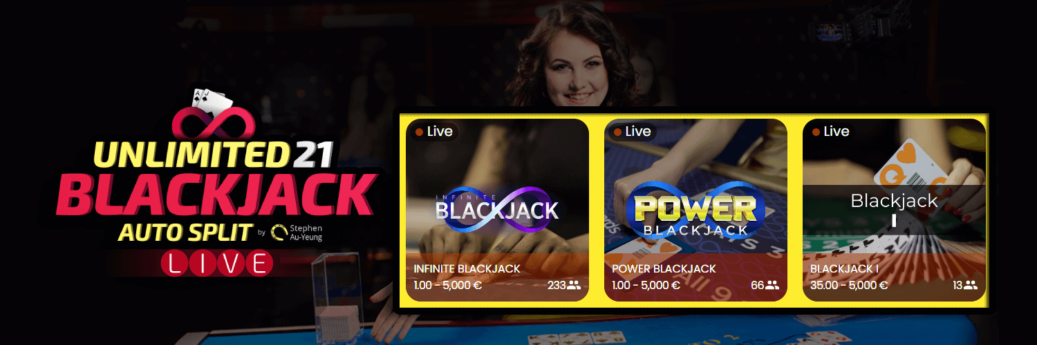 Unlimited Blackjack: Ezugin mielenkiintoinen blackjack muunnelma