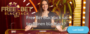 Evolution Free Bet Blackjack