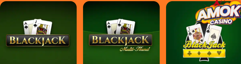 blackjack amok - Mest spilte casino bordspill 
