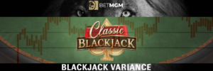 Blackjack variance
