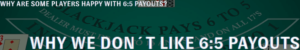 6:5 blackjack payout