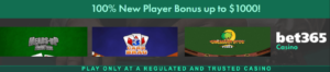 Bet365 Casino bonus